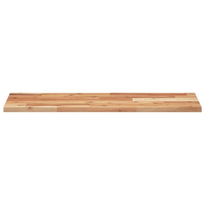 Dessus de table rectangulaire 100x30x2 cm bois massif d'acacia – Image 2