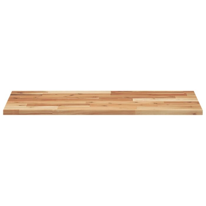 Dessus de table rectangulaire 100x40x2 cm bois massif d'acacia – Image 2