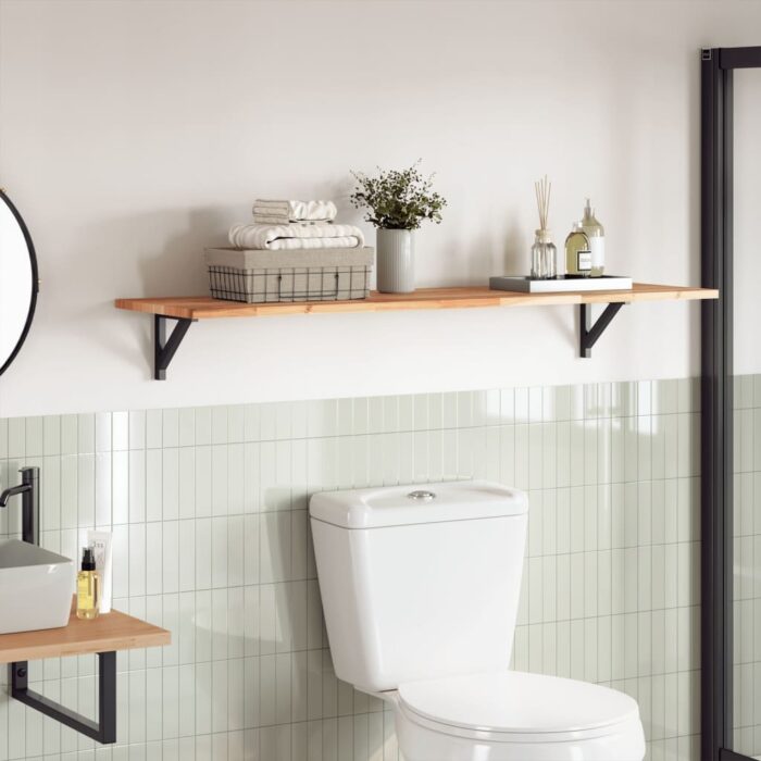 Dessus de table rectangulaire 120x40x2 cm bois massif d'acacia – Image 1