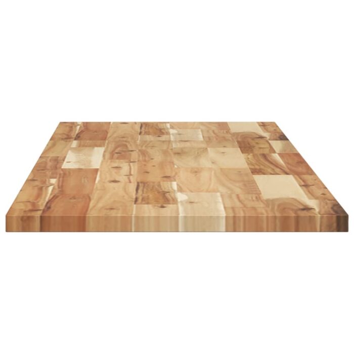Dessus de table rectangulaire 120x40x2 cm bois massif d'acacia – Image 4