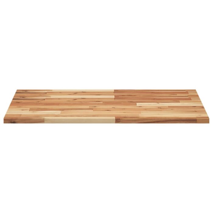 Dessus de table rectangulaire 80x60x2 cm bois massif d'acacia – Image 3