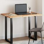 Dessus de table rectangulaire 100x70x2 cm bois massif d'acacia