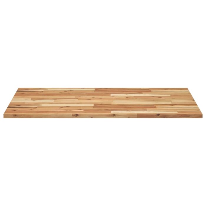 Dessus de table rectangulaire 120x70x2 cm bois massif d'acacia – Image 3