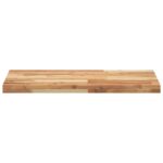 Dessus de table 60x40x4 cm rectangulaire bois massif d'acacia – Image 2