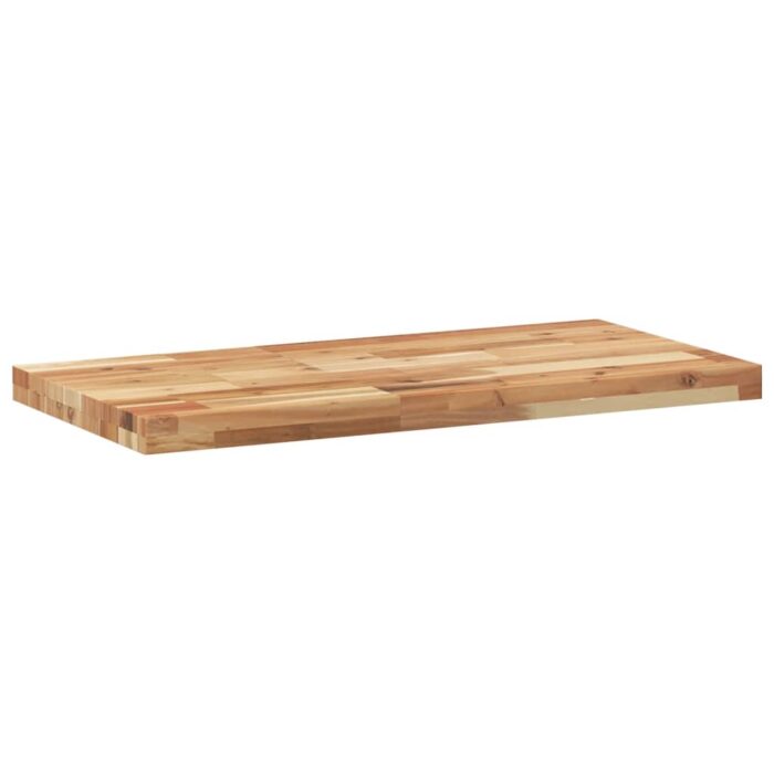 Dessus de table 60x40x4 cm rectangulaire bois massif d'acacia – Image 5