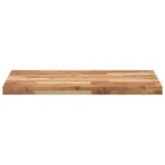 Dessus de table rectangulaire 80x50x4 cm bois massif d'acacia – Image 3