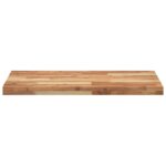 Dessus de table rectangulaire 140x50x4 cm bois massif d'acacia – Image 3