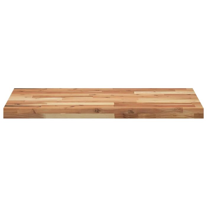 Dessus de table rectangulaire 140x50x4 cm bois massif d'acacia – Image 3