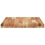 Dessus de table rectangulaire 160x50x4 cm bois massif d'acacia – Image 5