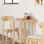 Dessus de table rectangulaire 100x60x4 cm bois massif d'acacia – Image 2