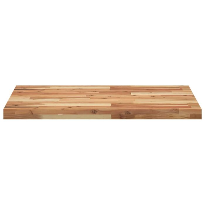 Dessus de table rectangulaire 100x60x4 cm bois massif d'acacia – Image 3