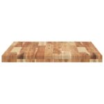 Dessus de table rectangulaire 100x60x4 cm bois massif d'acacia – Image 5