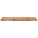 Dessus de table rectangulaire 120x60x4 cm bois massif d'acacia – Image 3