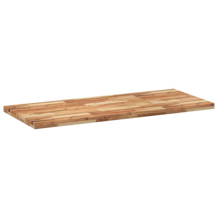 Dessus de table rectangulaire 120x60x4 cm bois massif d'acacia – Image 6