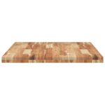 Dessus de table rectangulaire 120x70x4 cm bois massif d'acacia – Image 5