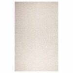 Tapis ZIZUR crème 200x290 cm aspect de jute intérieur extérieur – Image 2