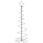Sapin de Noël à LED 120 LED blanc chaud 180 cm – Image 3