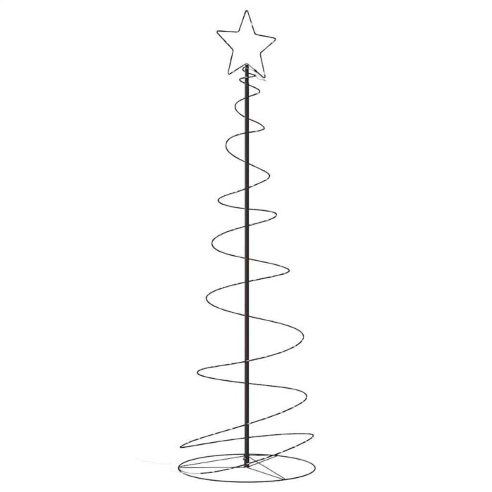 Sapin de Noël à LED 120 LED blanc chaud 180 cm – Image 3