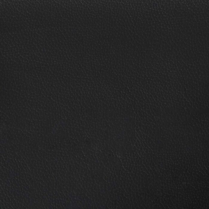Canapé 2 places Noir 120 cm Similicuir – Image 6