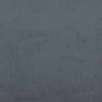 Canapé modulaire sans accoudoirs Gris foncé 55 cm Velours – Image 6