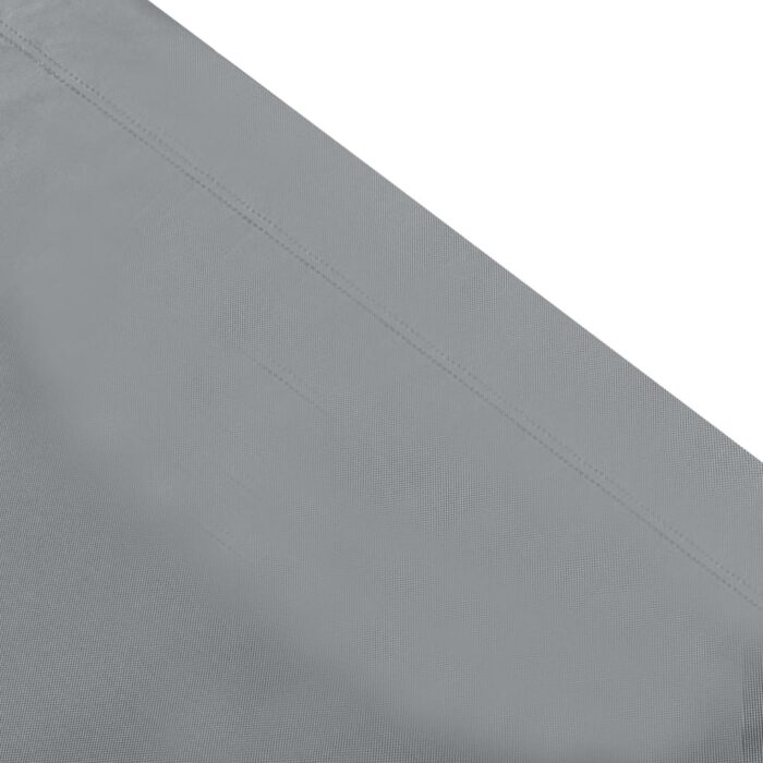 Lit de repos d'extérieur avec auvent Gris – Image 4