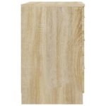 Table de chevet Chêne sonoma 40x40x63 cm Bois d’ingénierie – Image 5