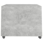 Table basse gris béton 55x55x40 cm bois d'ingénierie – Image 5