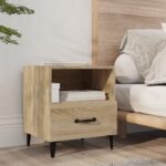 Table de chevet Chêne sonoma Bois d'ingénierie