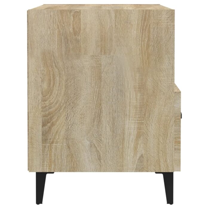 Table de chevet Chêne sonoma Bois d'ingénierie – Image 2