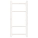 Bibliothèque/Séparateur de pièce Blanc 80x35x160 cm Bois massif – Image 3