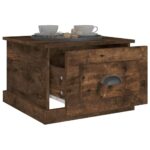 Table Basse Chêne Fumé VIDAXL - Salon Compact – Image 3