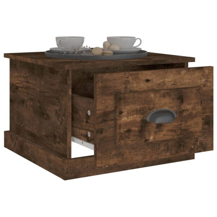 Table Basse Chêne Fumé VIDAXL - Salon Compact – Image 3