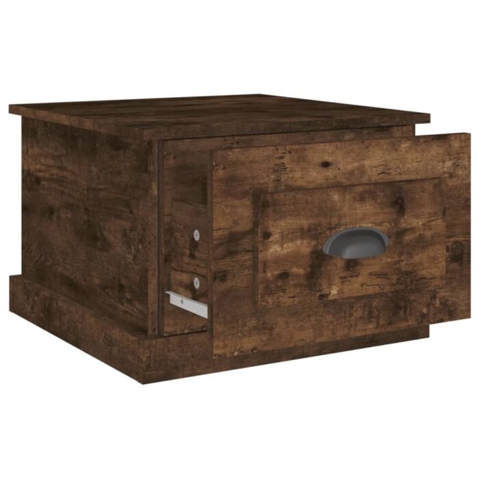 Table Basse Chêne Fumé VIDAXL - Salon Compact – Image 5