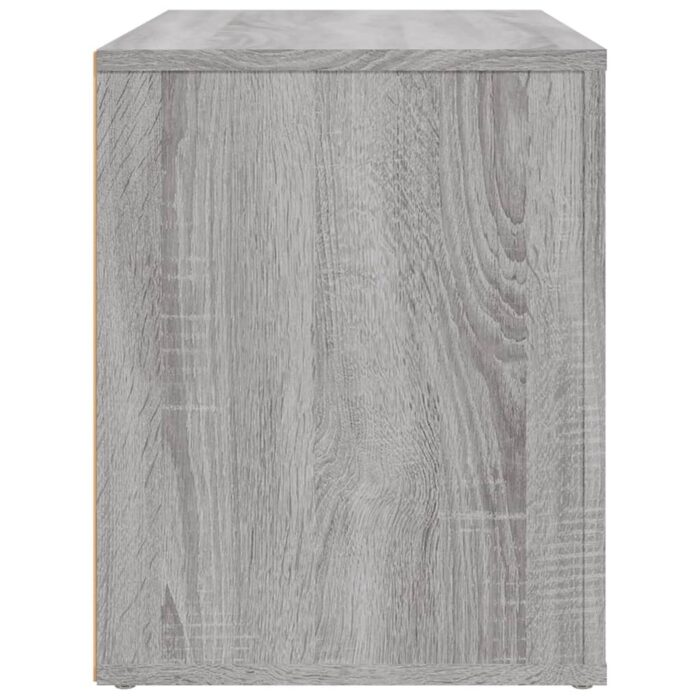 Table de chevet Sonoma gris 60x36x45 cm Bois d'ingénierie – Image 6