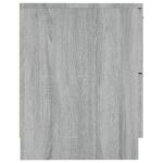 Tables de chevet 2 pcs Sonoma gris Bois d'ingénierie – Image 3