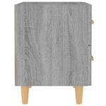 Table de chevet Sonoma gris 40x35x47,5 cm – Image 2