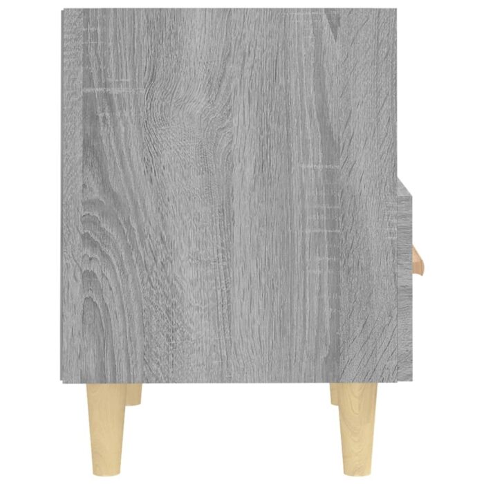 Table de chevet Sonoma gris 40x35x47 cm – Image 4