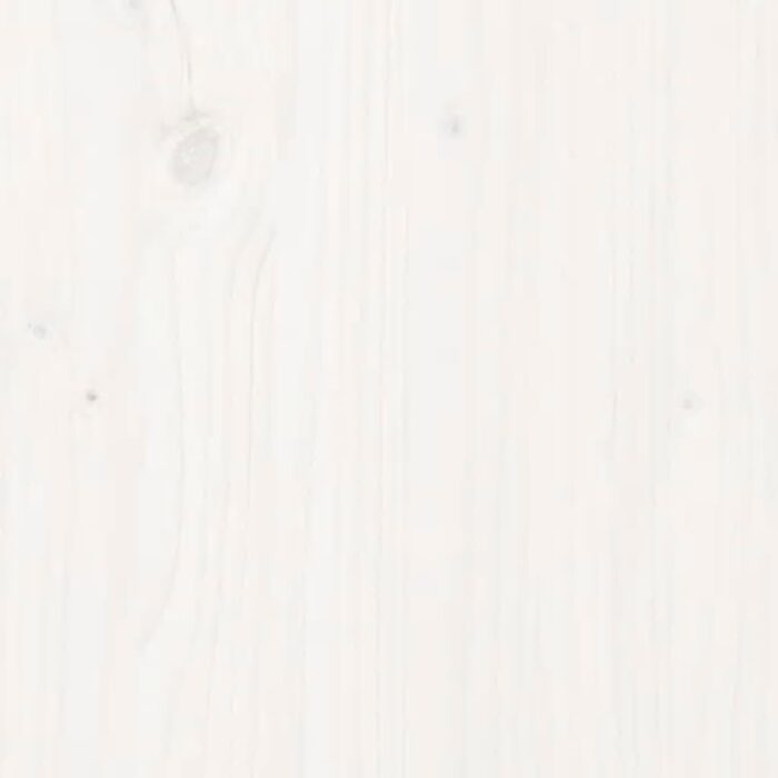 Armoire à vin Blanc 55,5x34x61 cm Bois de pin massif – Image 5