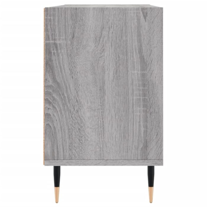 Meuble TV sonoma gris 103,5x30x50 cm bois d'ingénierie – Image 3