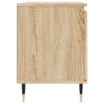 Meuble TV chêne sonoma 104x35x50 cm bois d'ingénierie – Image 5
