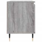 Meuble TV sonoma gris 104x35x50 cm bois d'ingénierie – Image 5