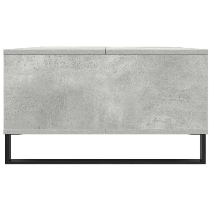Table basse gris béton 104x60x35 cm bois d'ingénierie – Image 4