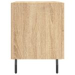 Table de chevet chêne sonoma 40x35x47,5 cm bois d’ingénierie – Image 5