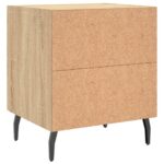 Table de chevet chêne sonoma 40x35x47,5 cm bois d’ingénierie – Image 6