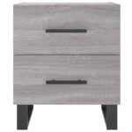 Chevet Sonoma Gris: Style & Rangement Chambre – Image 4