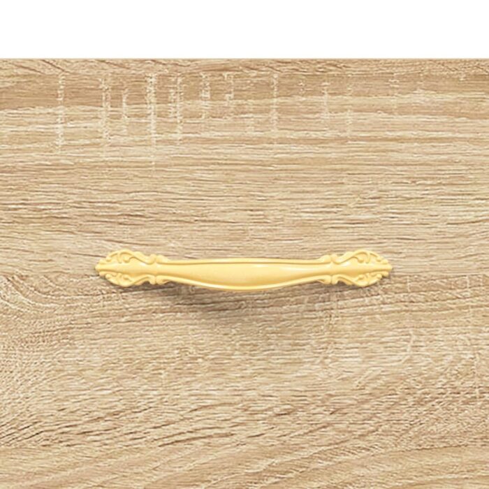 Table de chevet chêne sonoma 40x40x66 cm bois d'ingénierie – Image 7