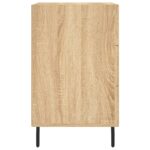 Table de chevet chêne sonoma 40x40x66 cm bois d'ingénierie – Image 4