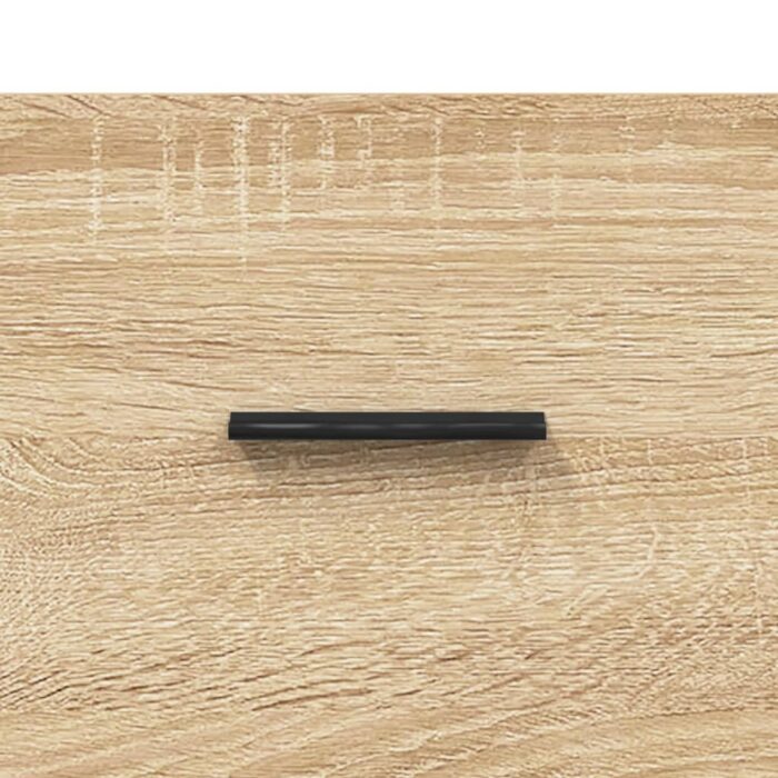 Table de chevet chêne sonoma 40x40x66 cm bois d'ingénierie – Image 7