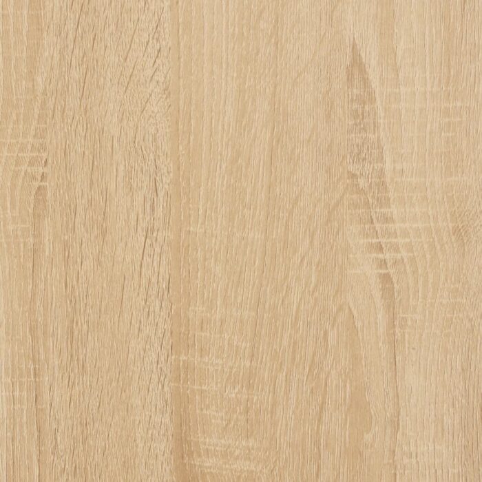 Commode chêne sonoma 69,5 x 34 x 90 cm bois d'ingénierie – Image 9