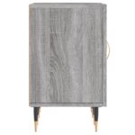Meuble TV sonoma gris 150x30x50 cm bois d'ingénierie – Image 5